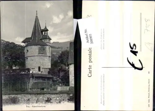 208903,Zug Kapuzinerturm Turm