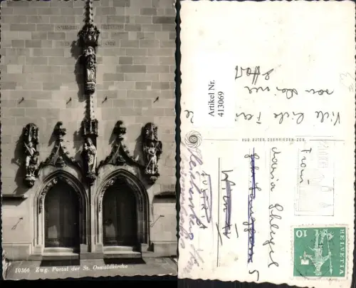 413069,Zug Portal der St. Oswaldkirche Kirche