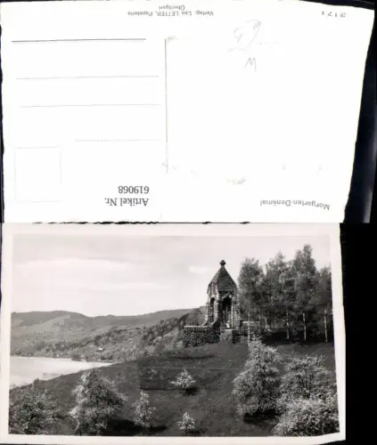 619068,Foto Ak Morgarten-Denkmal Oberägeri