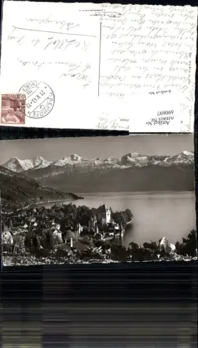690697 Oberhofen am Thunersee Thun Eiger Mönch Jungfrau pub Gyger 8262