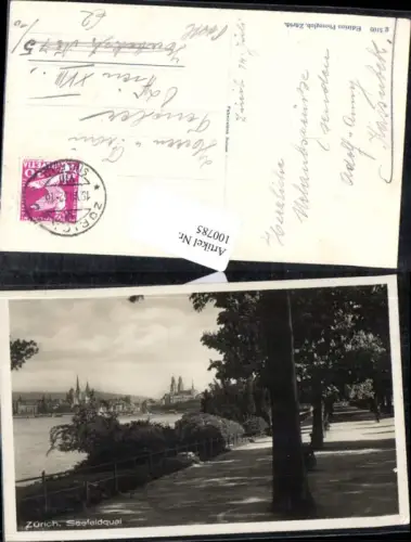 100785,Zürich Seefeldquai Kt Zürich