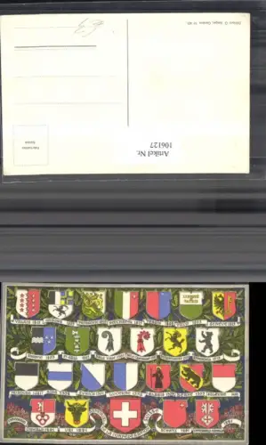 106127,Zürich Wappenkarte