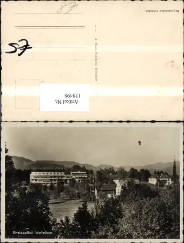 128498,Wetzikon Kreisspital Ansicht Kt. Zürich