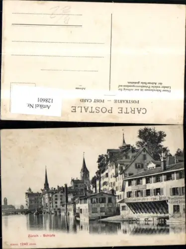 128601,Zürich Schipfe Ansicht Kt. Zürich