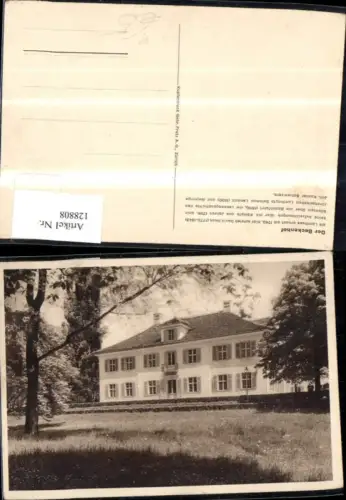 128808,Zürich Der Beckenhof Landhaus Ansicht Kt. Zürich
