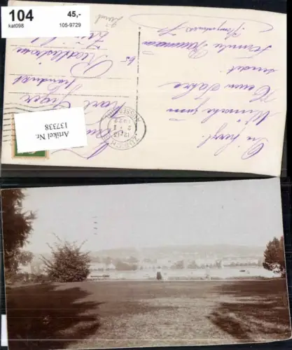 137338,FotoAK Zürich Umgebung 1922