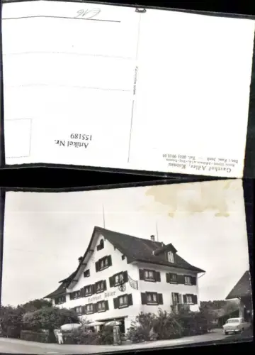 155189,Knonau Gasthof Adler Fam Jordi b. Affoltern m. Automobil Kt Zürich