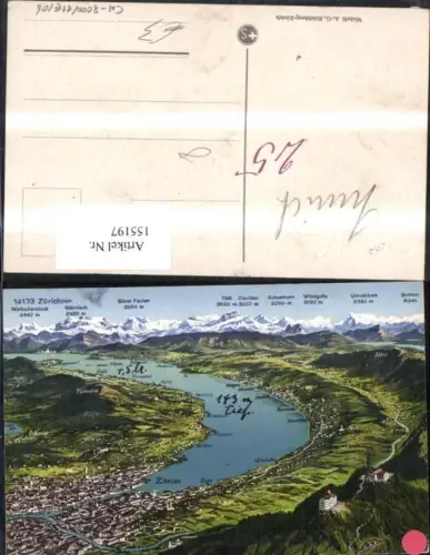 155197,Zürichsee Lagekarte