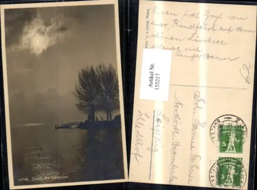 155217,Zürich a. Alpenquai 1911