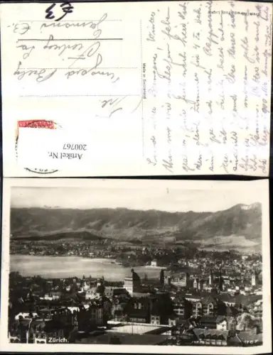 200767,Zürich Teilansicht