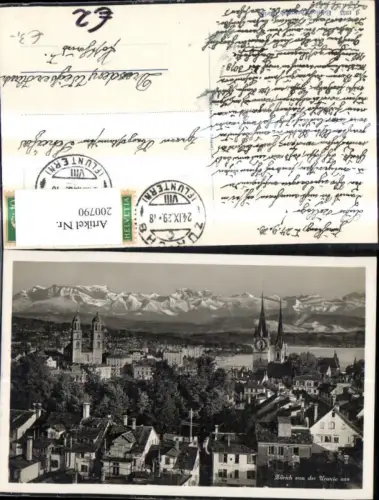 200790,Zürich v. d. Urania aus