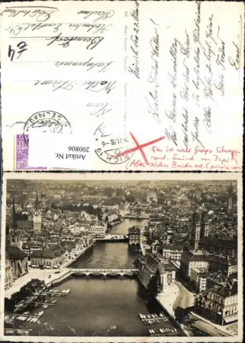 200806,Zürich Teilansicht