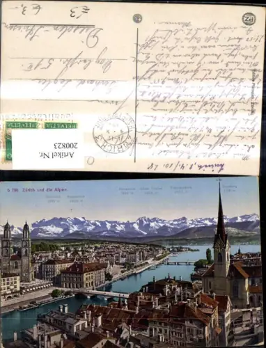 200823,Zürich u. d. Alpen