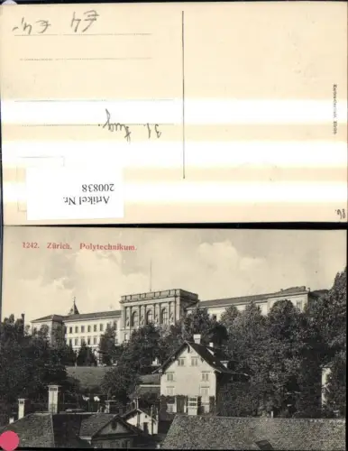 200838,Zürich Polytechnikum Schule