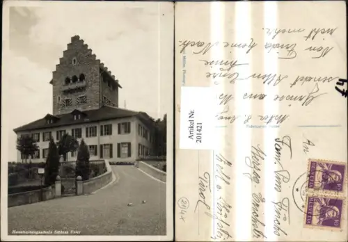 201421,Uster Schloss Uster Haushaltungschule Schule Kt Zürich