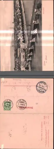 214396,Klappkarte Zürich 1905