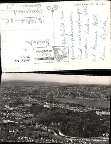 241509,Zürich Totale v. Uetliberg aus