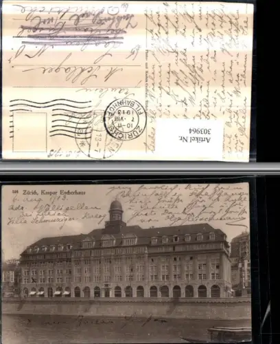 303964,Zürich Kaspar Escherhaus Gebäude