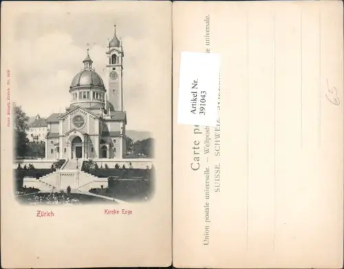 391043,Zürich Kirche Enge