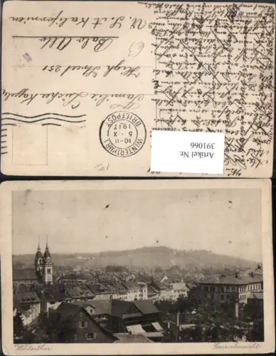 391066,Winterthur Generalansicht Teilansicht Kirche Kt Zürich