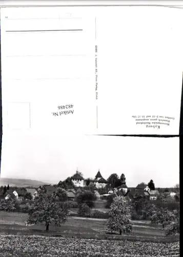 482486,Kyburg Teilansicht m. Schloss Kt Zürich
