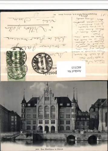 482515,Zürich Stadthaus Gebäude
