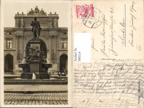 586514,Zürich Alfred Escher-Brunnen Brunnen Switzerland