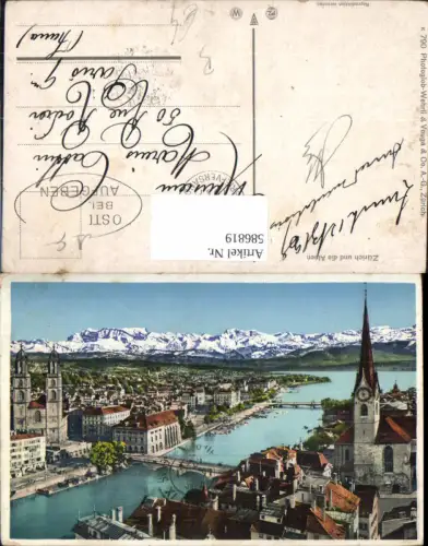 586819,Zürich u. d. Alpen Switzerland