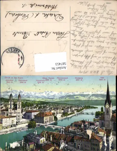 587453,Zürich u. d. Alpen Switzerland