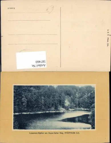 587460,Luppmen-Weiher a. Guyer-Zeller Weg Pfäffikon Passepartout Switzerland