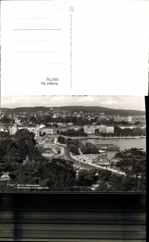 591776,Zürich Bürkliplatz Quaibrücke u. Bellevue Switzerland