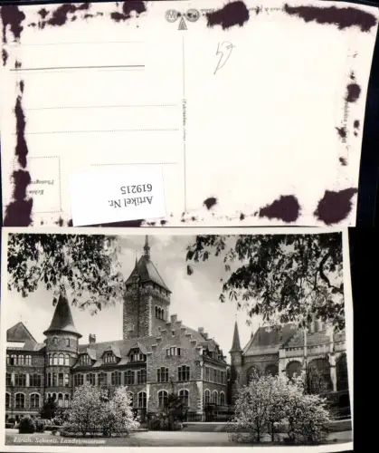 619215,Foto Ak Zürich Landesmuseum Museum
