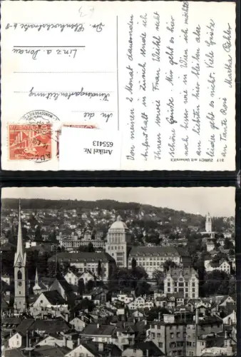 655413,Zürich mit Universität