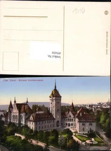 695439 Zürich Landesmuseum pub Photoglob 230