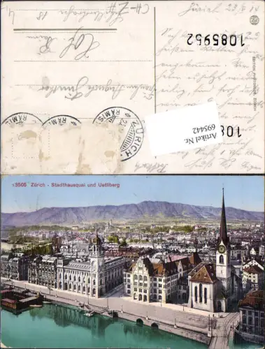 695442 Zürich Stadthausquai Uetliberg
