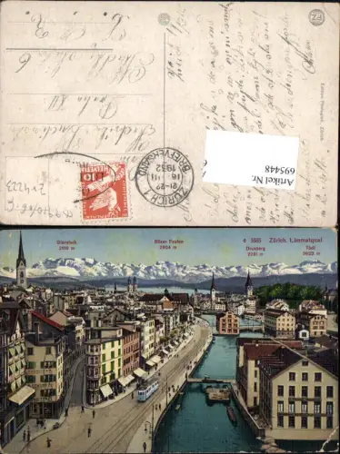 695448 Zürich Limmat Limmatquai pub Photoglob