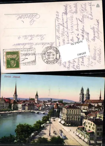 695461 Zürich Altstadt Partie Quai pub Bender 503