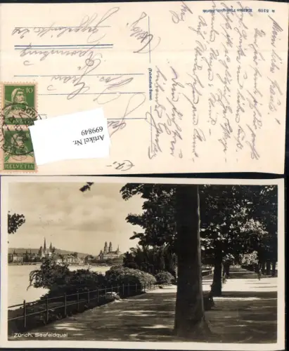 699849 Zürich Seefeldquai Zürichsee