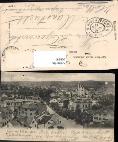 705351 Gruss aus Rüti Ansicht