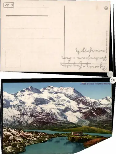 60874,Bernina Hospiz Partie um 1910