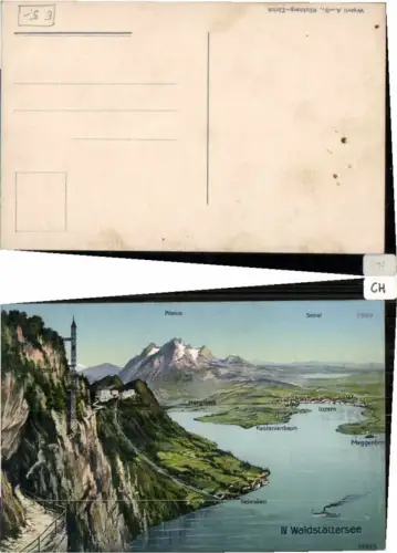 64165,Waldstättersee Luzern Meggenhorn Hergiswil