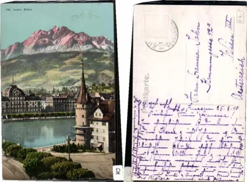 64177,Luzern Pilatus Teilansicht