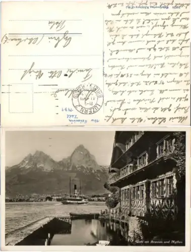71389,Treib Hotel b. Luzern Dampfer am See