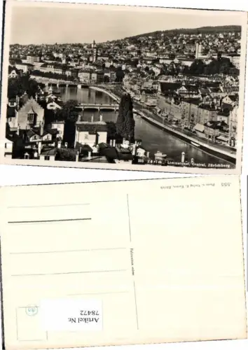 78472,Zürich Limmatquai Central Zürichberg