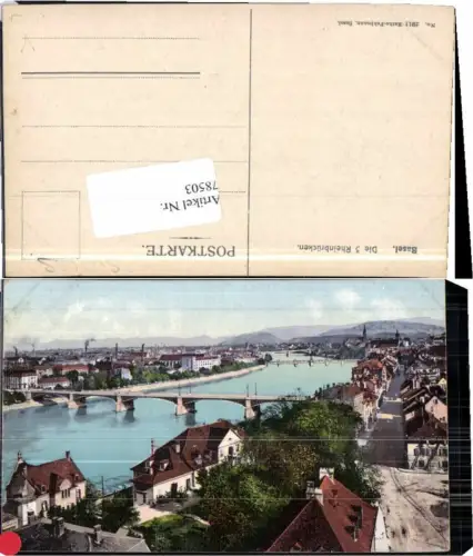 78503,Basel Schöne COLOR 1915 pub Rathe Fehlmann 2911