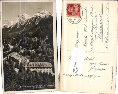 78515,Kurhaus Tarasp 1930