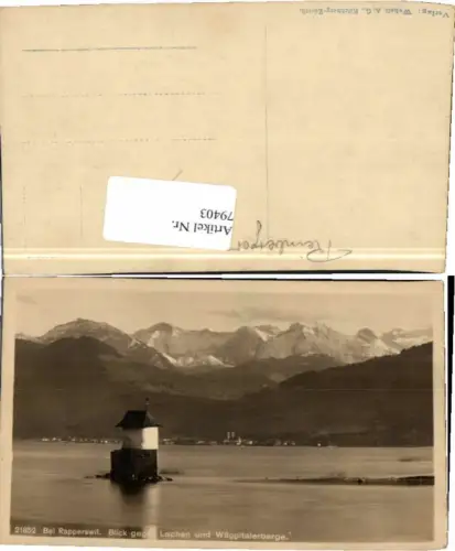79403,Partie bei Rapperswil g. Lachen 1930
