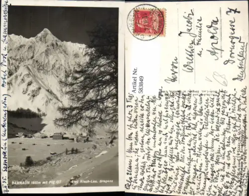 583849,Samnaun m. Piz Ot Winteransicht Schweiz pub Risch-Lau 9180