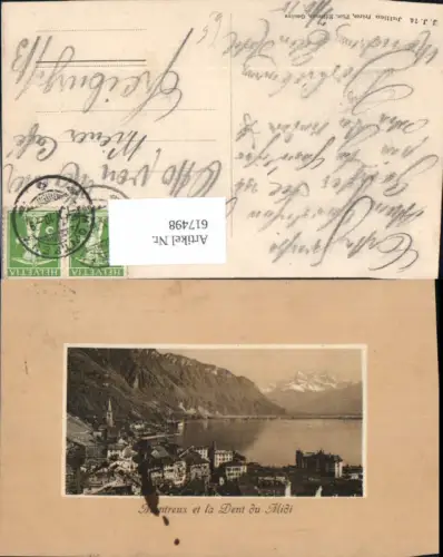617498,Montreux et la Dent du Midi Passepartout