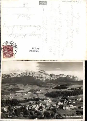 617528,Foto Ak Waldstatt m. Säntis